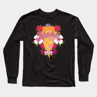 Hawaiian Pizza Long Sleeve T-Shirt